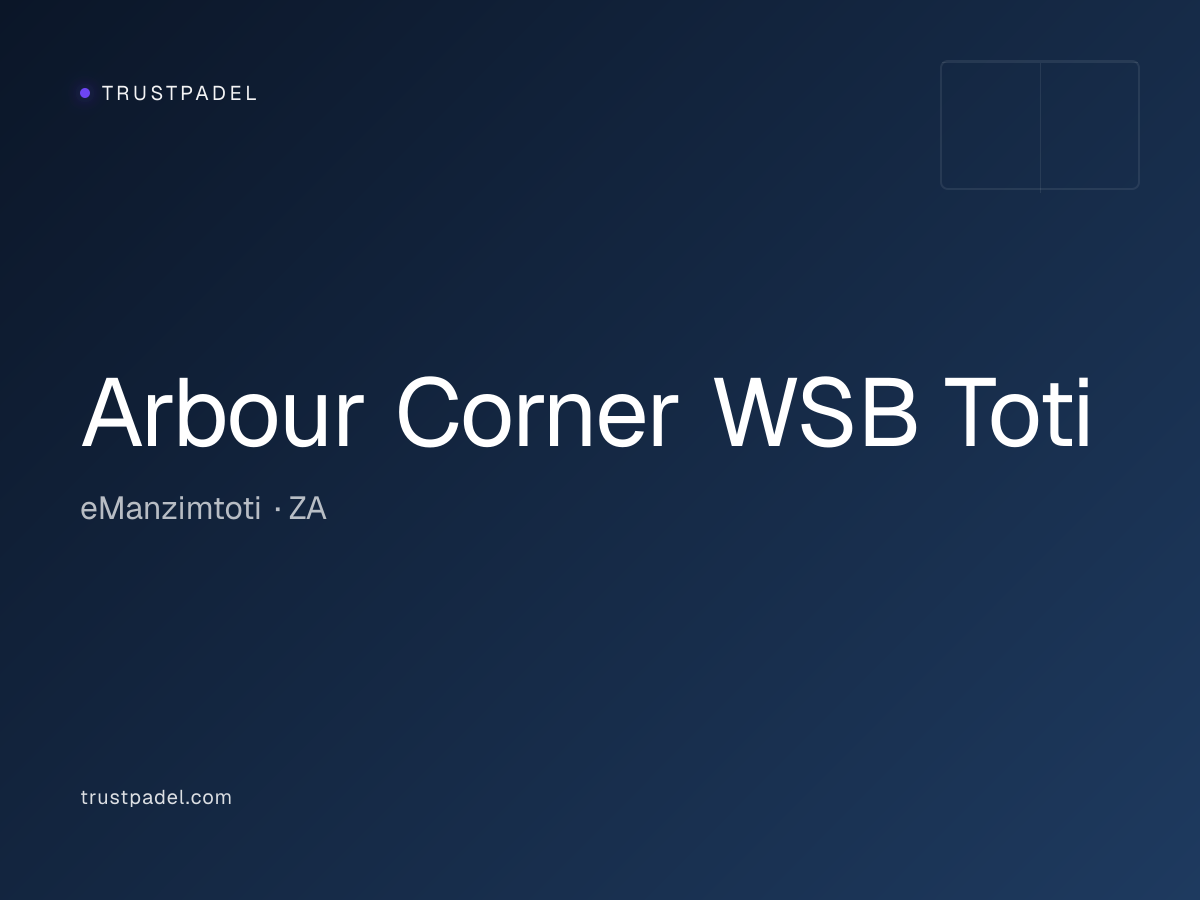 Arbour Corner WSB Toti padel club