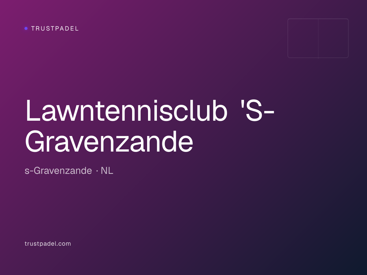 Lawntennisclub 'S-Gravenzande padel club