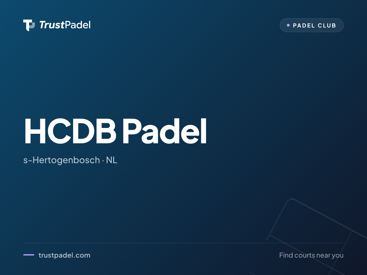 HCDB Padel padel club