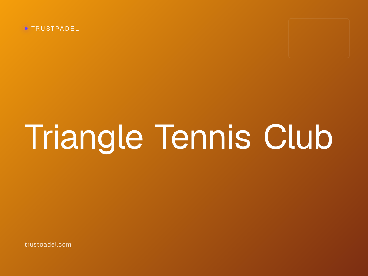 Triangle Tennis Club padel club
