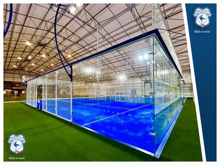 House of Sport Tennis Centre – indoor padel court within a multi-sport facility in Cardiff