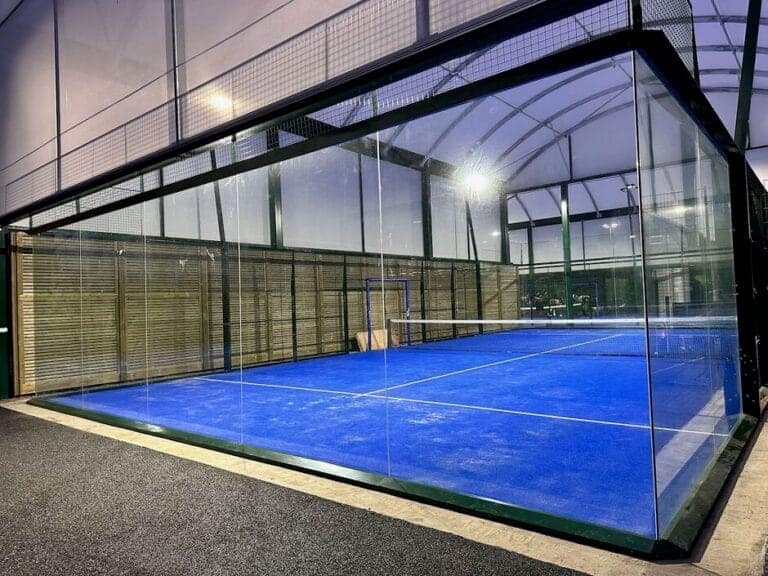 The Grange Club – indoor padel court at a prestigious multi-sport venue in Edinburgh