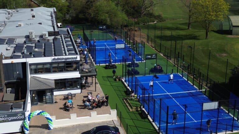 Club Kingswood – Outdoor padel courts at a multi-sport fitness and leisure club in Essex, UK