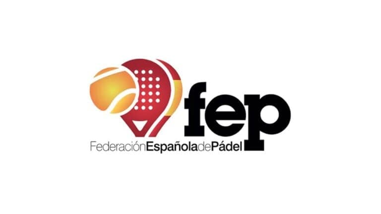 Federación Española de Pádel logo – National organization overseeing padel in Spain