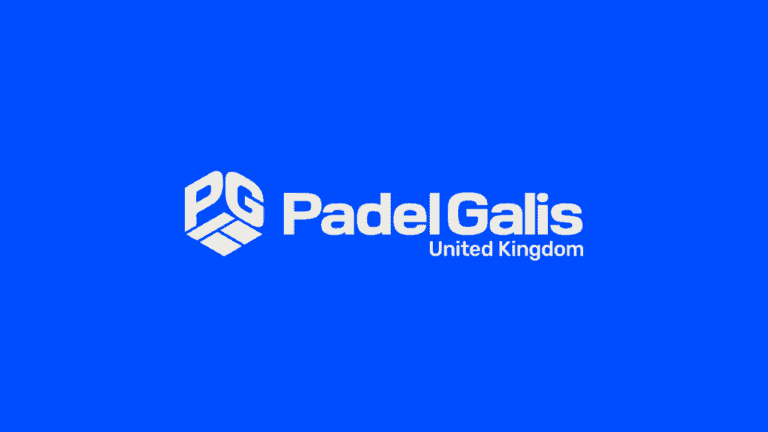 Padel Galis UK official logo with modern design elements and padel-themed imagery