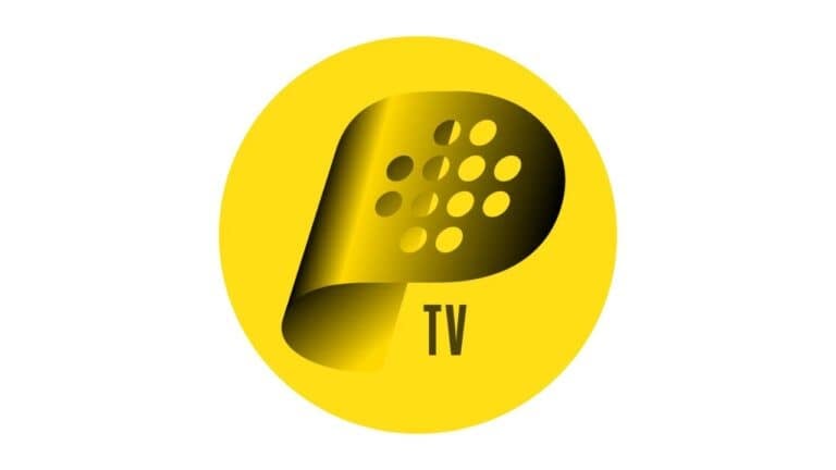 Padel Television logo – media platform broadcasting padel matches, news, interviews, and features from the global padel scene