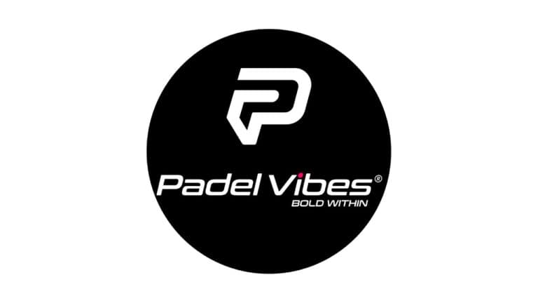 Padel Vibes official logo featuring playful design elements, vibrant padel imagery, and dynamic sports branding