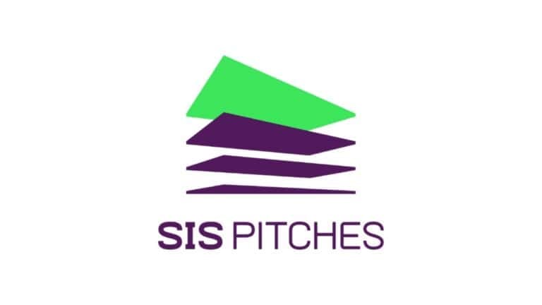 SIS Pitches official logo featuring sports turf and pitch design branding elements