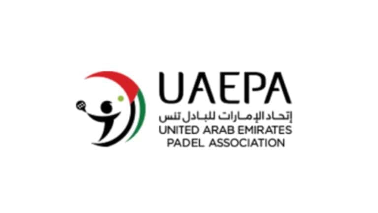 United Arab Emirates Padel Association logo – Promoting and regulating padel nationwide