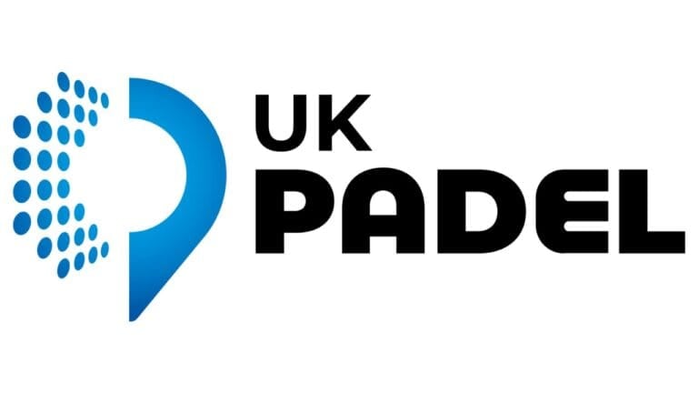 UK Padel logo – Promoting and developing padel across the United Kingdom