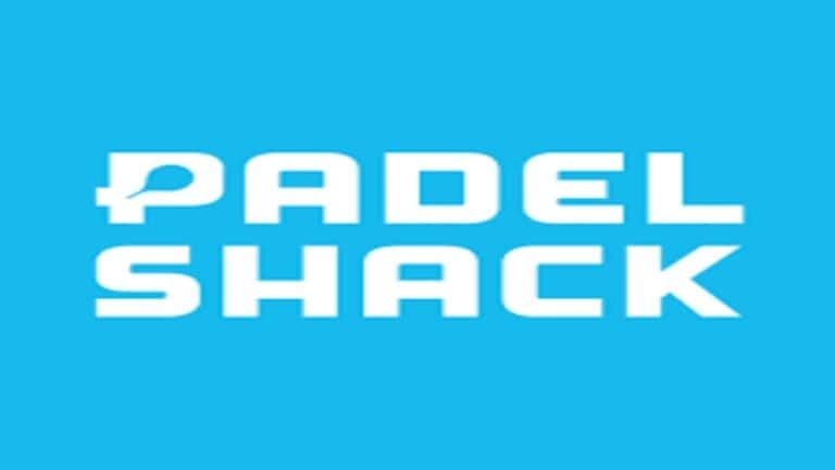 Padel Shack official logo featuring casual padel-themed design with playful and modern sports branding elements